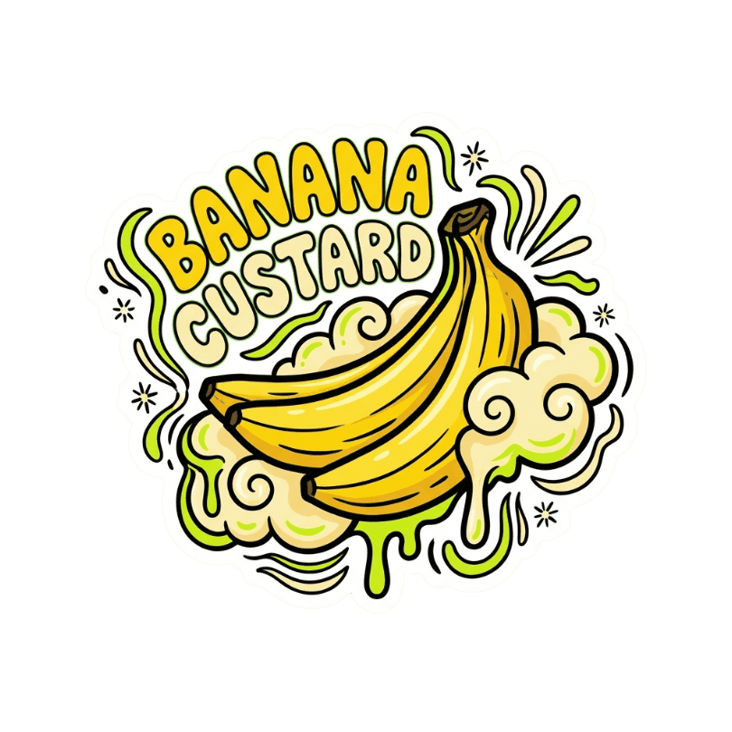 banana-custard